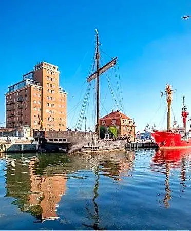 Aparthotel Im Ohlerich Speicher In Mit Stadt -und Meerblick